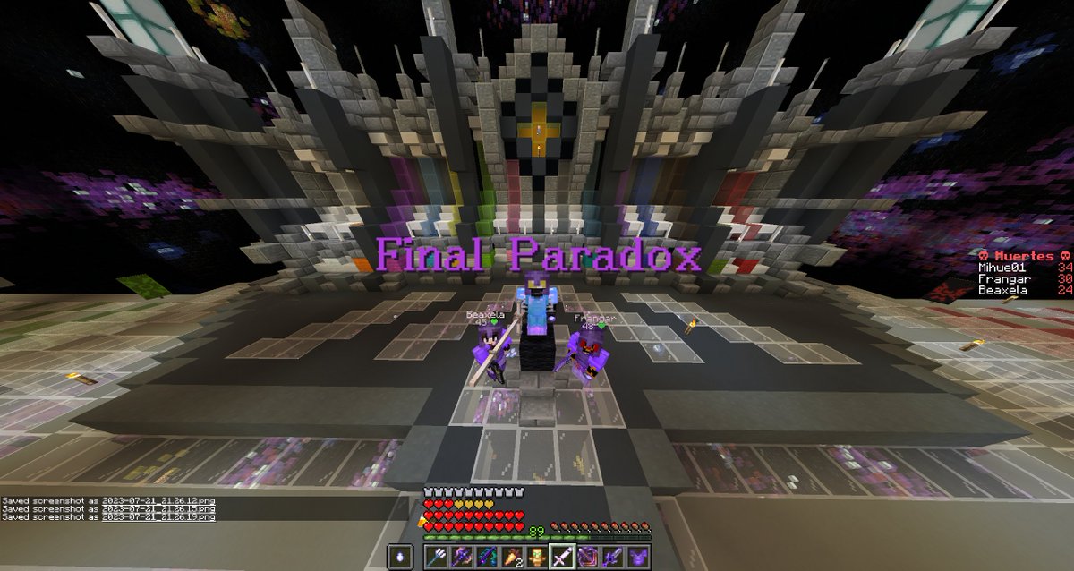 Mihue001's tweet photo. #FinalParadox @ElRichMC @DarthVidMc @luisb1202  Solo puedo decir una cosa, sois unos grandes por permitirnos jugar este mapa. Gracias. https://t.co/xiPFz1uFW6