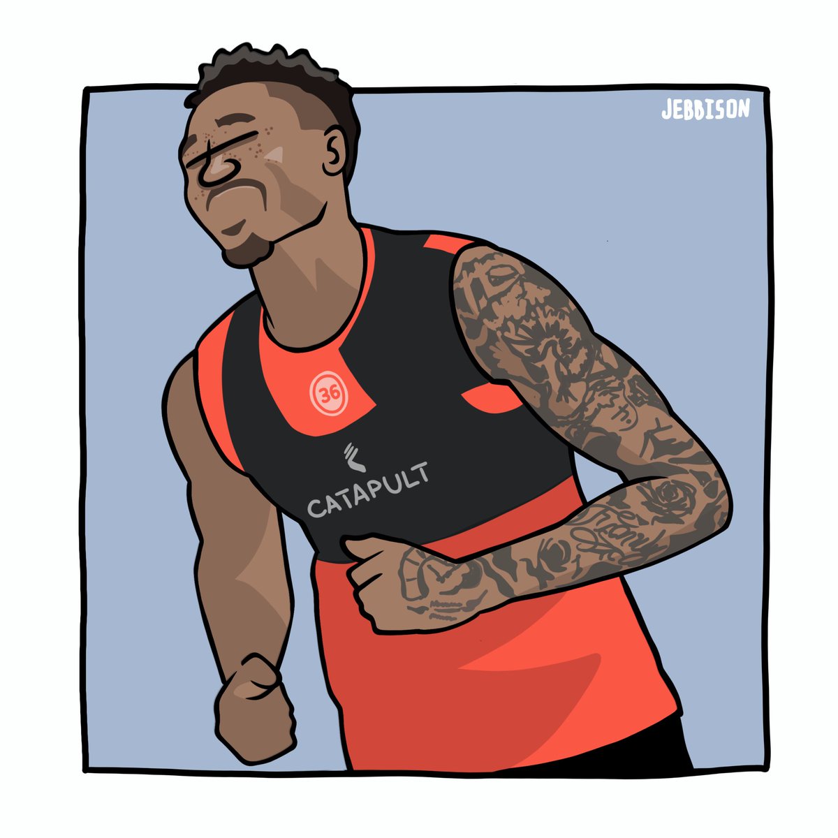 Cartoonsufc's tweet photo. Is his best yet to come and will it be at the lane? #sufc #jebbison #twitterblades https://t.co/ujlbPz3I98