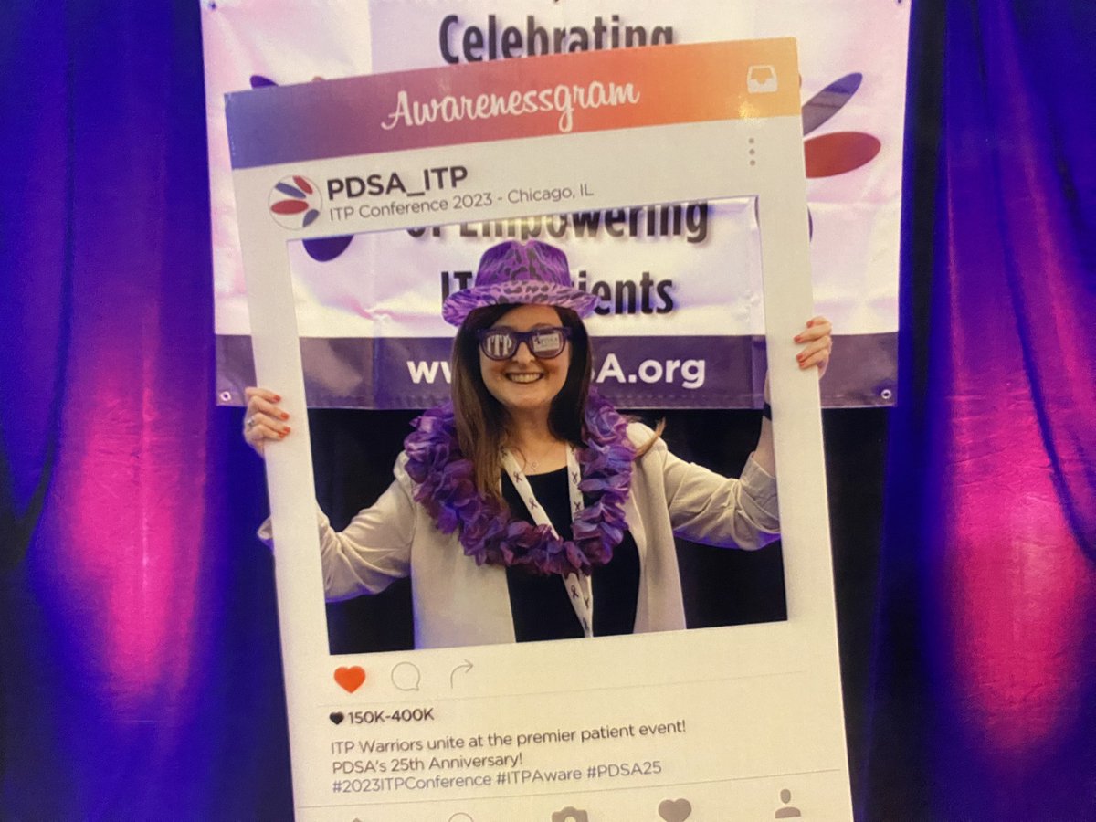 LauraMenorah715's tweet image. The fun has begun at the ITP Conference with @PDSA_ITP! 😎 #IveGotFriendsWithLowPlatelets

#ITPConference2023
#ITP2023
#25yearsPDSA
#ITPaware
#ITPConference