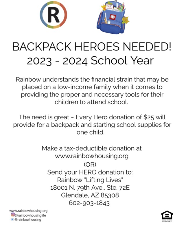 Become A Backpack Hero Today!
