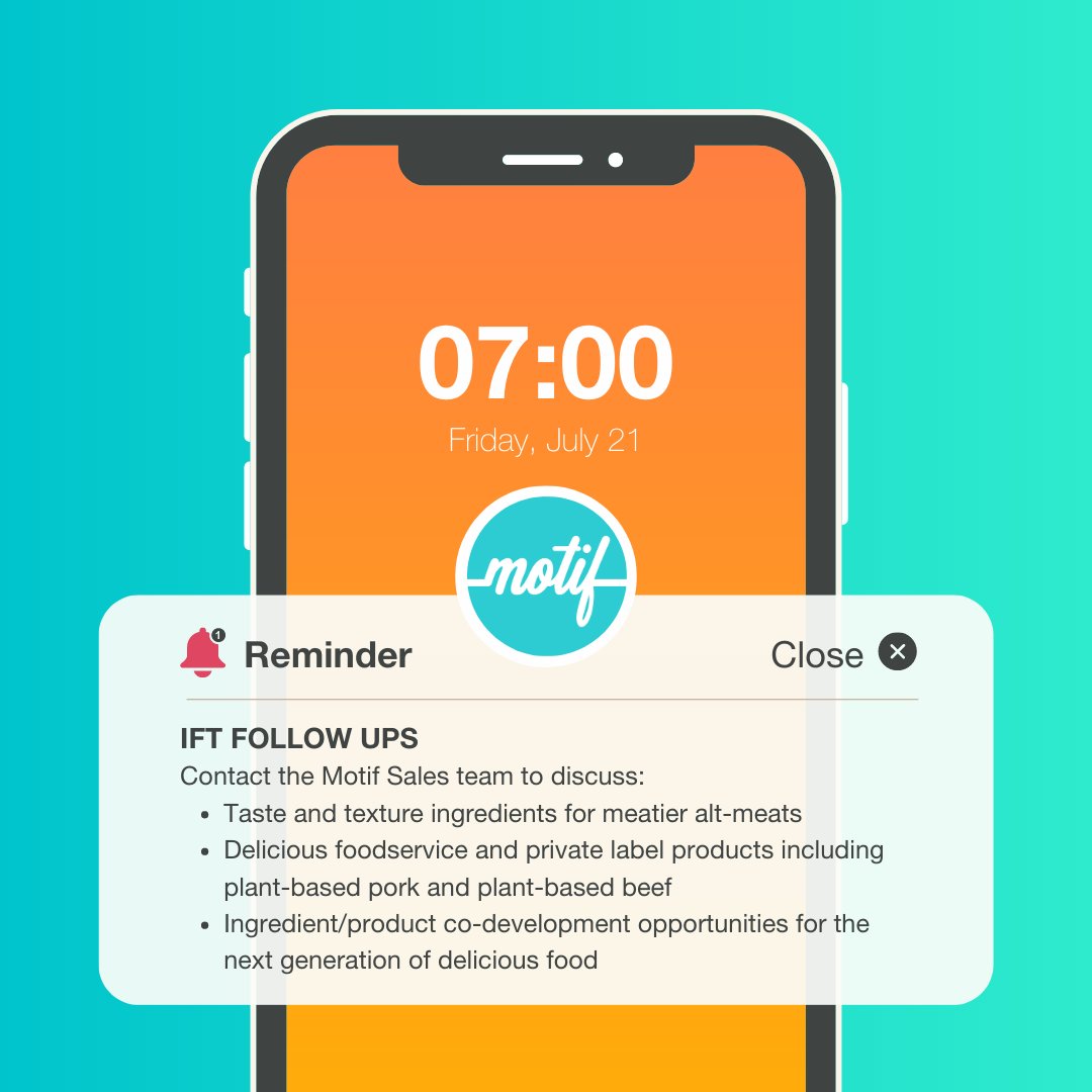 Did you stop by our booth at IFT and are looking for more? More flavor, more function and more satisfaction? Get in touch with our sales team to learn more about how our ingredient technology and finished products can help you unlock a world of new plant-based possibilities.