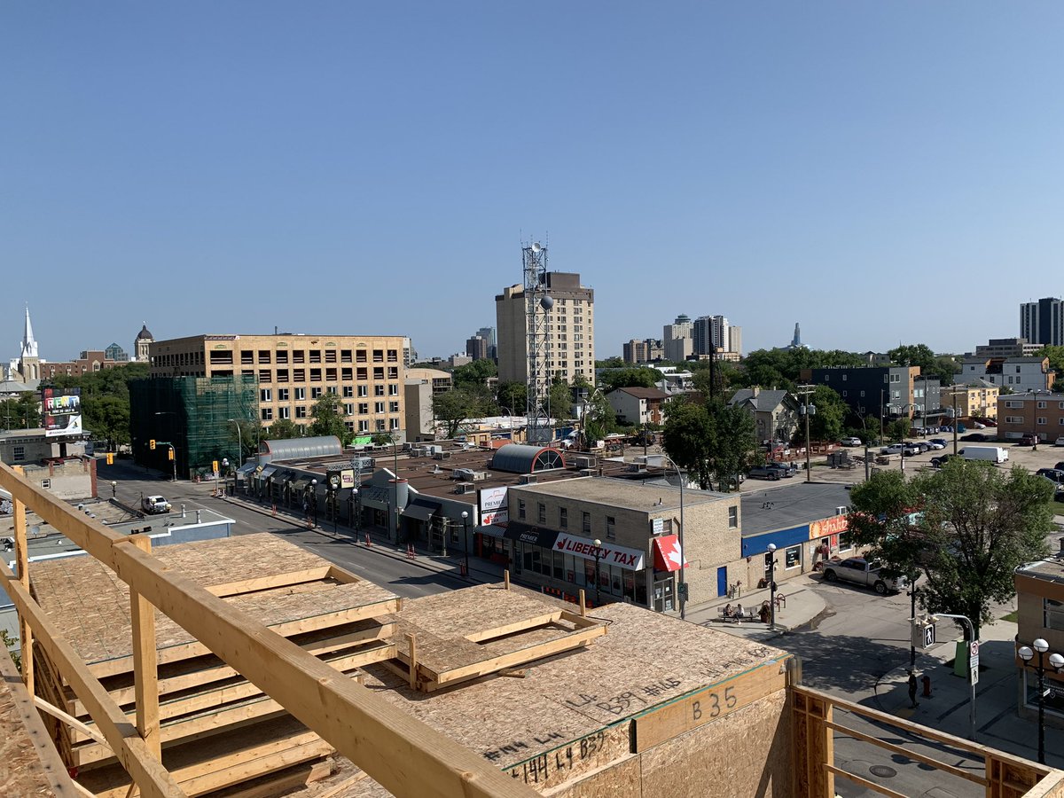 Beautiful views! Such sunny spaces! Mayor <a href="/ScottGillingham/">Mayor Scott Gillingham</a> &amp; I got a sneak peak on Adam Scharfe’s building in Osborne Village! It’s going to be great!