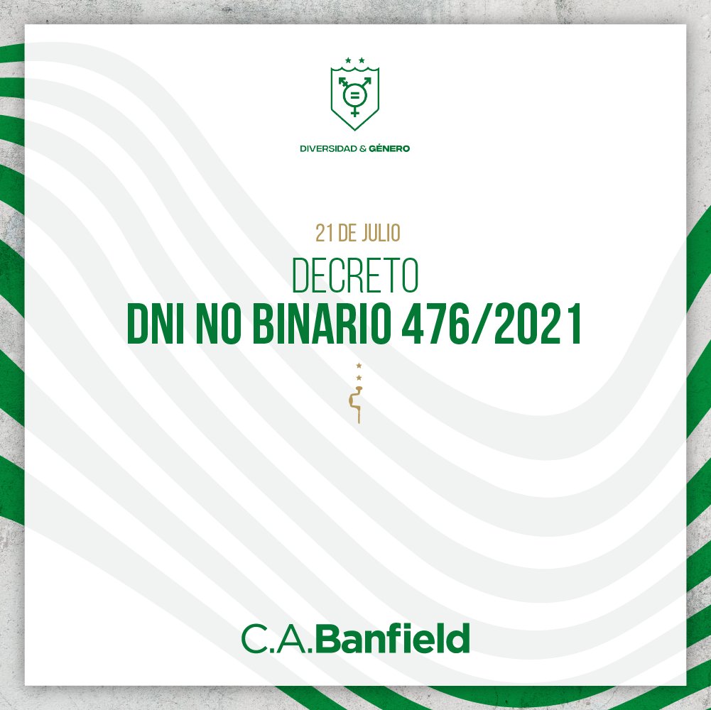 Banfield Diversidad y Género tweet media