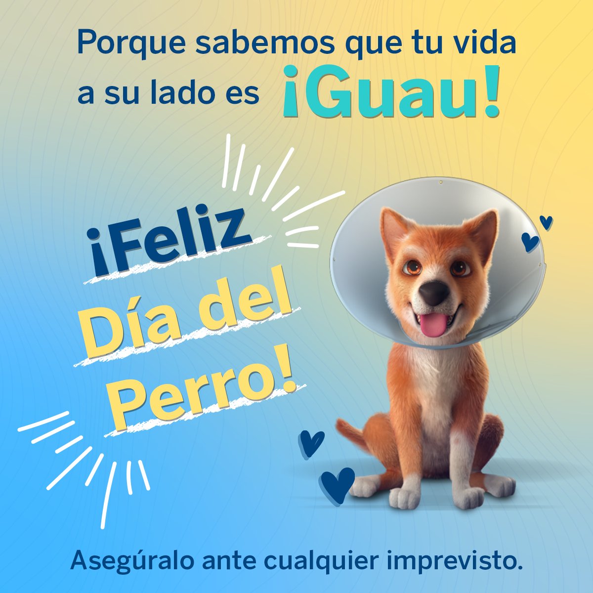 BBVA_Mex's tweet photo. Hoy celebremos a los consentidos de la casa, a quienes nos quieren incondicionalmente y están siempre para nosotros. 🫂 Hoy en el #DíaDelPerro, consiéntelo, abrázalo y dale su juguete favorito. 🐶🐕🎾🐾 De protegerlo nos encargamos nosotros. ⬇️⬇️ https://t.co/BjmcG0hGFT https://t.co/1eGbkhjOmc