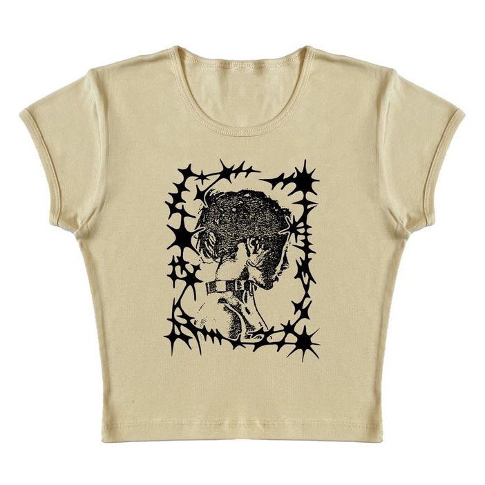 uninspired 4 ever x wearing bones restock out now ✩°｡⋆⸜(ू˙꒳​˙ ) 

baby tees &amp; tanks available in xs-xl *‧.₊˚*੭*ˊᵕˋ੭.* made ethically in LA, screen printed in house by wearing bones, designed by us for you.