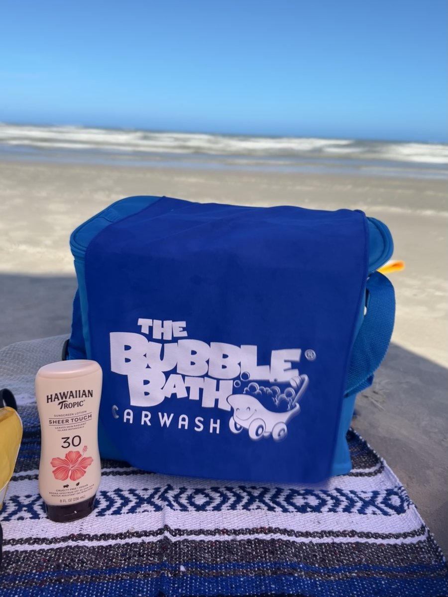 Going to the beach this weekend? Keep us in mind on your way back home. We’re here to get your car back to sparkly clean &amp; sand free! 😉☀️🛁