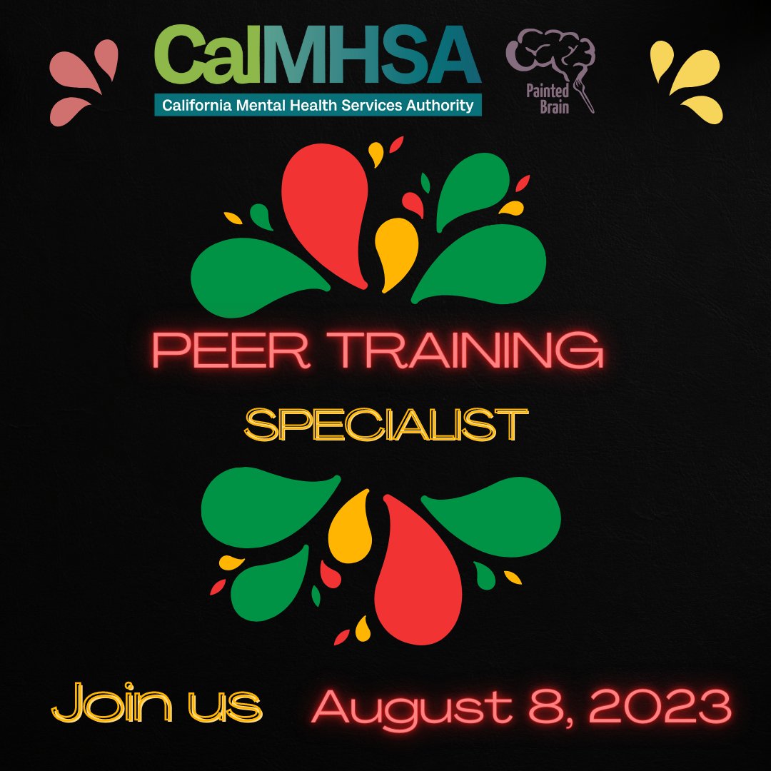 We’re an approved training vendor for Medi-Cal Peer Support Specialist Certification! Certification training covers all 17 Core Competencies and starts in February of 2023.

Space is limited!

To APPLY, visit >> bit.ly/peer-support-s…

#PeerCertification #MHAdvocacy #PeerSupport