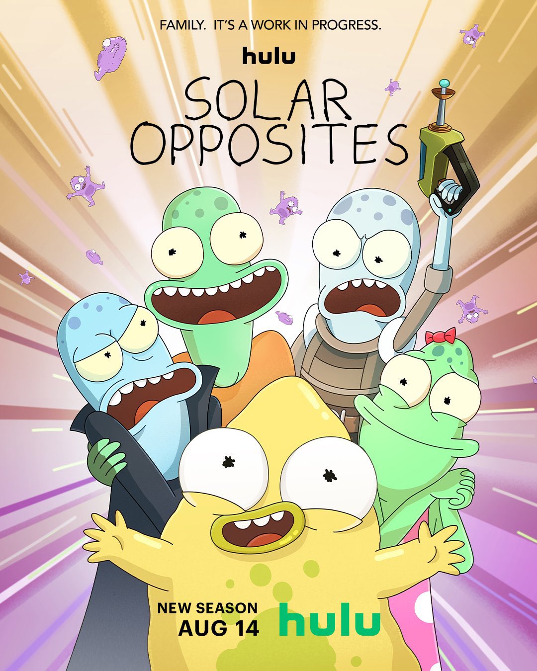 ToonHive on Twitter: "New poster for ‘SOLAR OPPOSITES’. Season 4 will