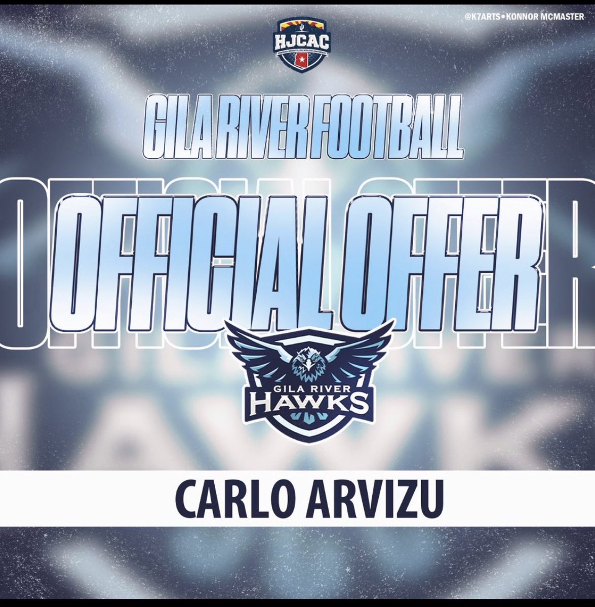 Thank You for the offer! 
<a href="/GilaRiverHawks/">Gila River Football</a> 
<a href="/Coach_Denhalter/">Joshua Denhalter</a>