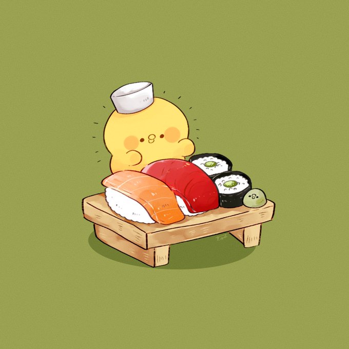 「blush stickers sushi」 illustration images(Latest)