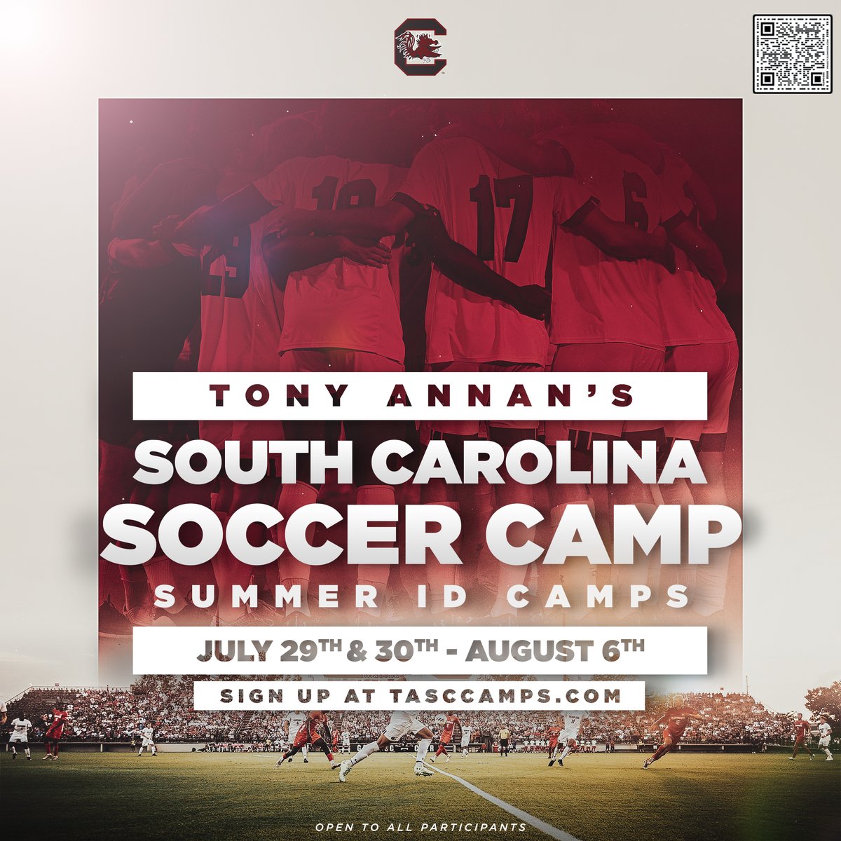 ☝️ Last chance this summer to get yourself in front of the coaching staff! Click the link below to register now!!
tasccamps.com

#WEareCarolina