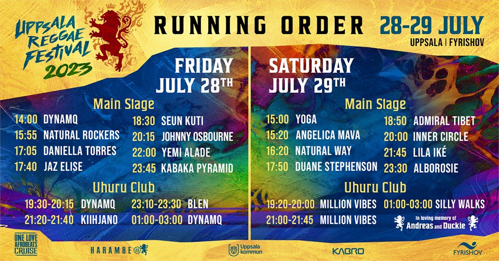 One week left, then it is that time of the year when we get together and skank easy to the beat 🥳🎉🎊🫶🏾