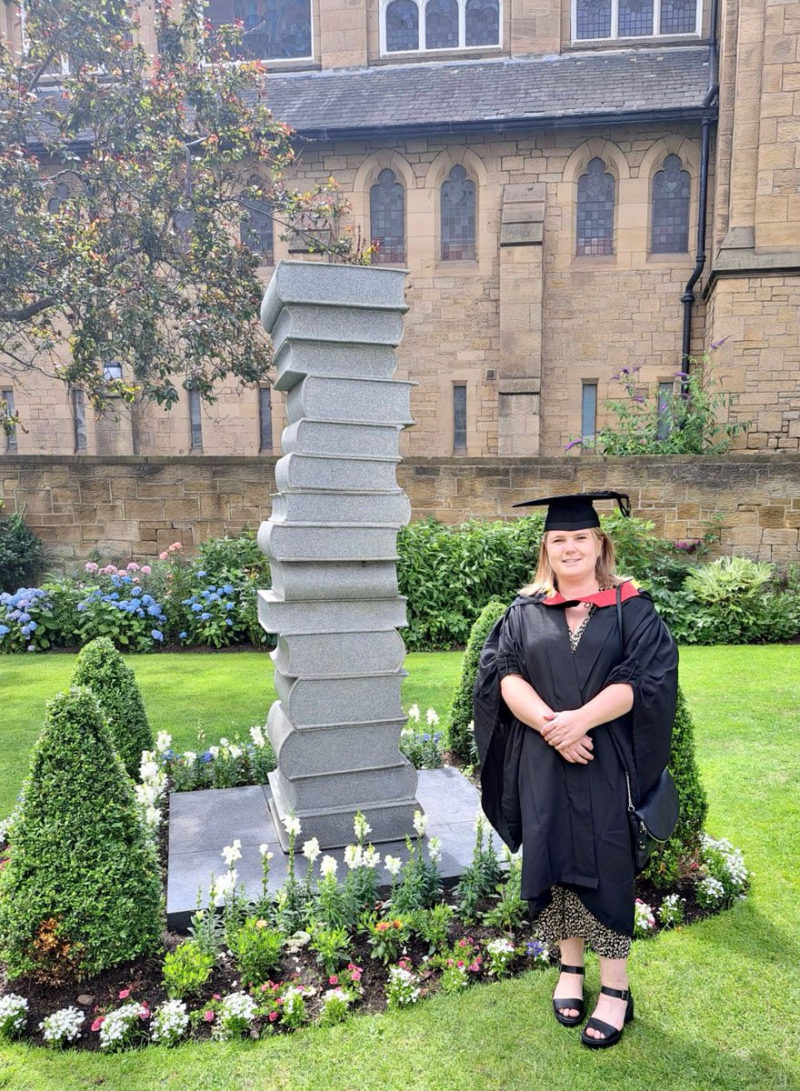 👩🏼‍🎓 Congratulations to Occupational Therapist Sarah who graduated from Northumbria uni this week👏
Sarah first joined <a href="/CDDFTNHS/">County Durham and Darlington NHS Foundation Trust</a> as a bank OTA, &amp; has gone on to secure a permanent job with the Adult OT team. We couldn’t be more pleased to have Sarah join the team 💚<a href="/OTNorthumbria/">OTNorthumbria</a>