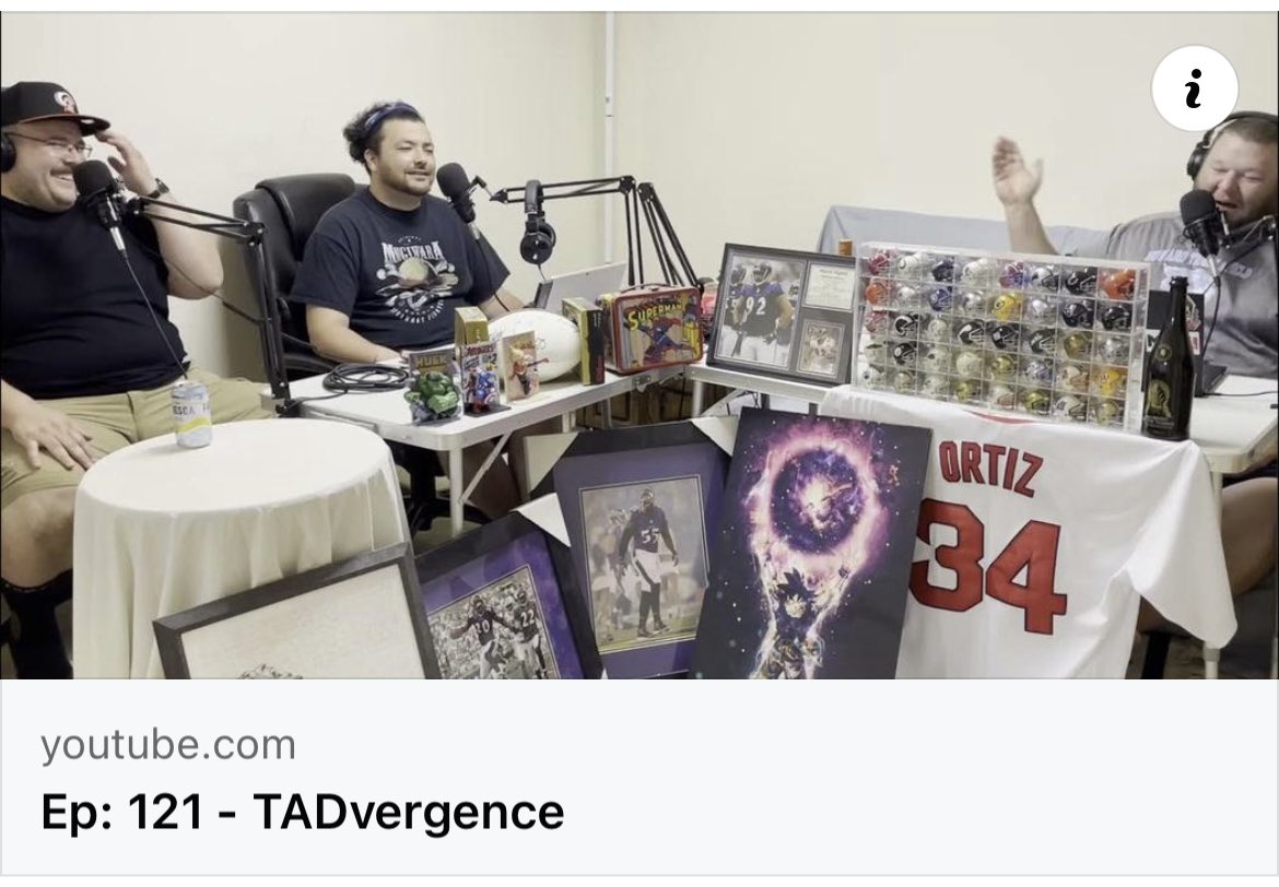 TADBelligerent's tweet photo. Ep: 121 - TADvergence 

Link to watch - https://t.co/qVeKKPOnAT

@TADtwade @TAD_Augustus &amp; @DannyMatt_TAD are back! 1st we recap our weekend shenanigans, hit you with a mini belligerent bevs, then we end w/ Tinsel Town Tangents! 

#JackRyanSeason4 #MissionImpossibleDeadReckoning https://t.co/1Ox2ebeY0I