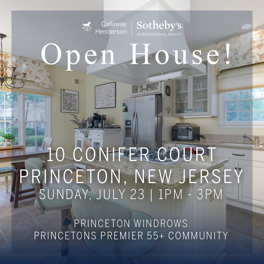 OPEN HOUSE this Sunday! Princeton Windrows, where active adults enjoy the convenience of having  every possible amenity and service at their doorstep. Join me this weekend! ☀️
#callawayhenderson #sir #openhouse #princeton #njrealty