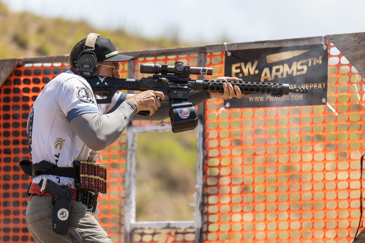 FederalPremium's tweet image. We’re kicking off a weekend of fun today here at the @USPSA_Shooting 2023 Federal Multigun National Championship! 

#USPSA #FederalAmmo #ShootingSports #LetsGo @VortexOptics @KLEMASHEVICH