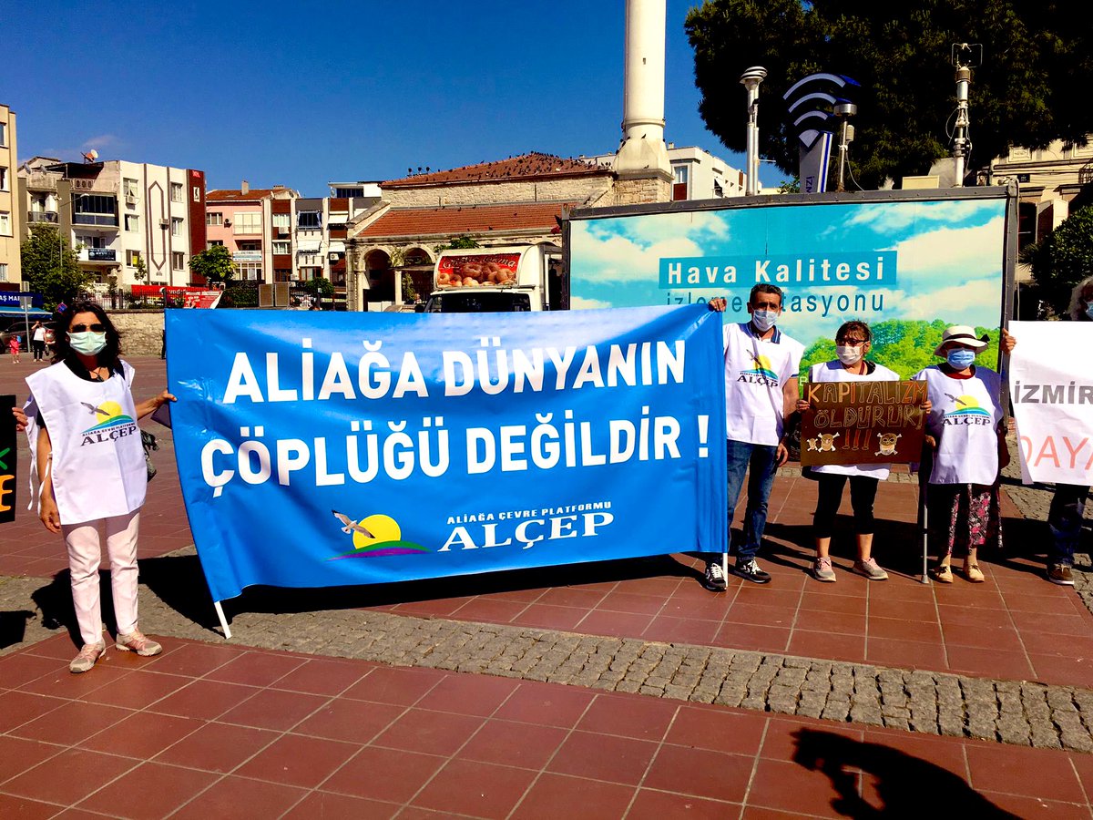 k2haber's tweet photo. 🌿 Aliağa Çevre Platformu (@AlcepCevre): "Hiçbir mevzuata uymadığı halde iki firmanın ticari kavgaları olmasa duyamayacağımız #Sloug isimli geminin ve benzerlerinin ilçemizde sökülmesini istemiyoruz. #Aliağa'ya dünyanın hurdalığı muamelesi yapılmasını reddediyoruz." https://t.co/B8VcXp0C1L