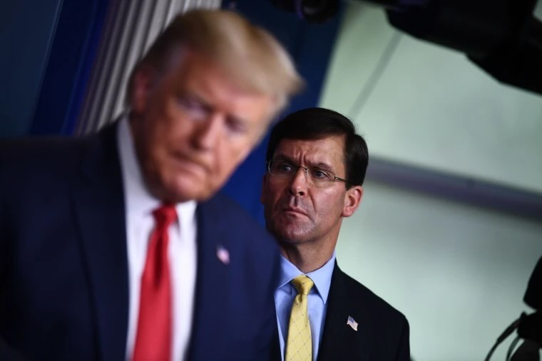 RpsAgainstTrump's tweet image. Former Trump Defense Secretary Mark Esper:

“I said that I wouldn't support Donald Trump. I don't think he's fit for office because he puts himself first, and I think anybody running for office should put the country first."

Dear MAGA, please ask yourself, how come (nearly)…
