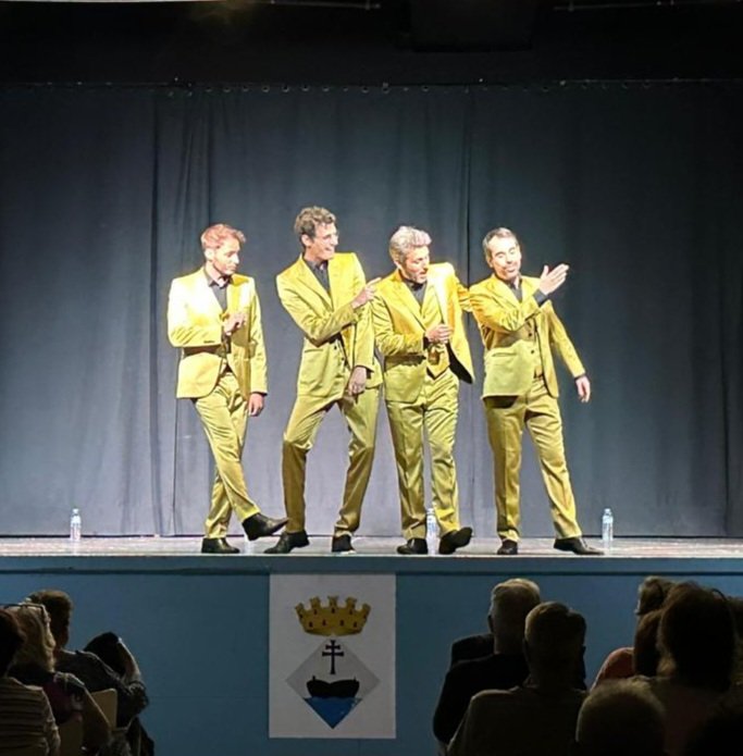 <a href="/HanfrisQuartet/">The Hanfris Quartet</a> en plena acció en aquest moment a l'Espai Port d'<a href="/elportdelaselva/">El Port de la Selva</a> 
👏👏👏