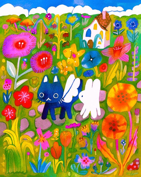 🍒odd rabbits🐇 smol art mart (@oddrabid) さんのイラスト・マンガ作品まとめ (195 件) - Twoucan