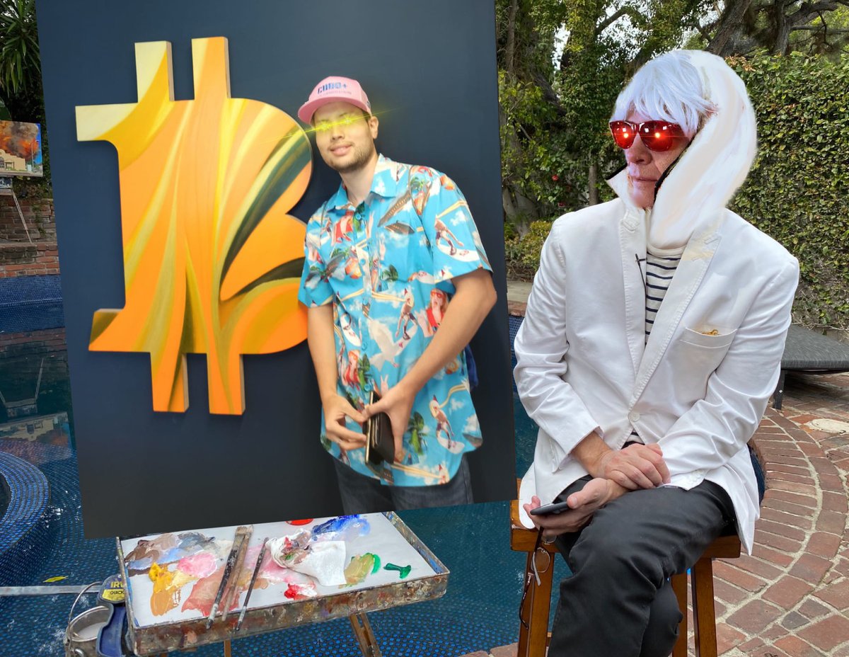 <a href="/elbrandonmartin/">Brandon Martin 🔥🌊☀️</a> Max Painting #Bitcoin too 🎨👍