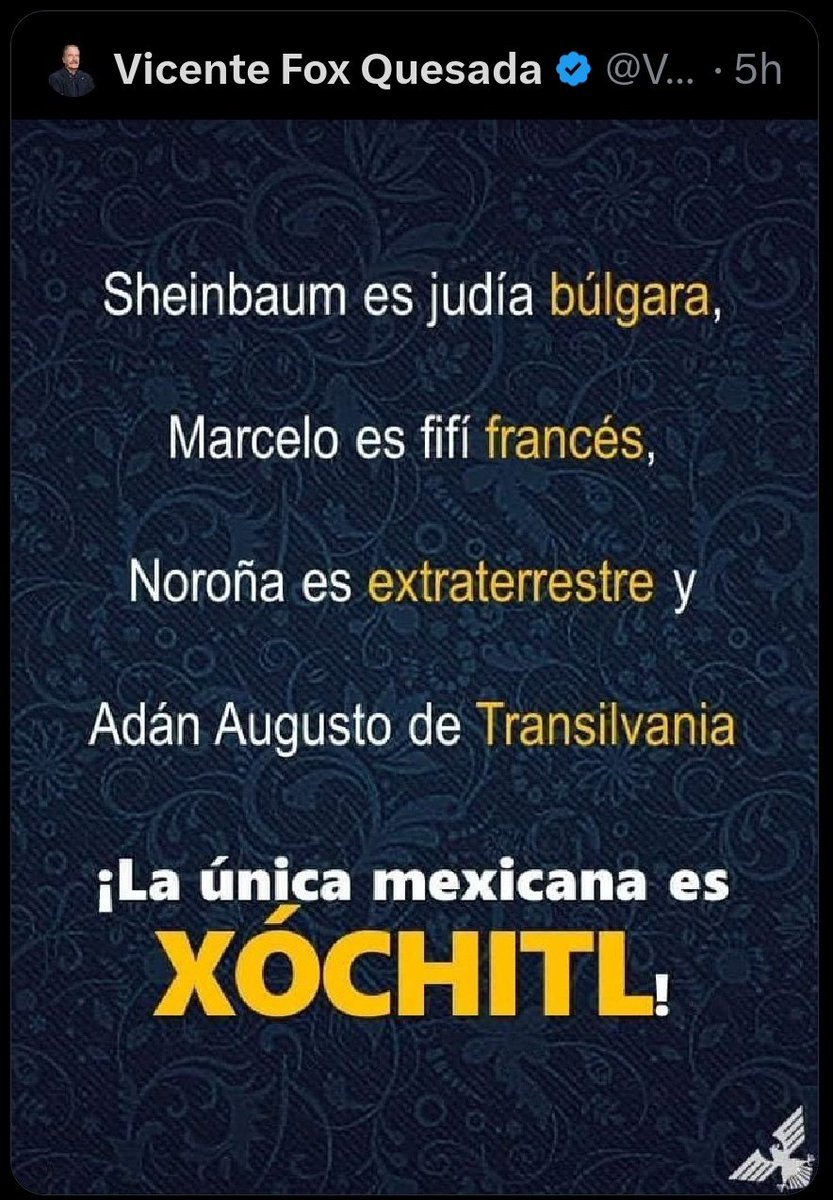 J4feT_25's tweet photo. @VicenteFoxQue No lo “retwiteaste”, es una imagen que tu mismo subiste, payaso. https://t.co/Ry3fd59DMO