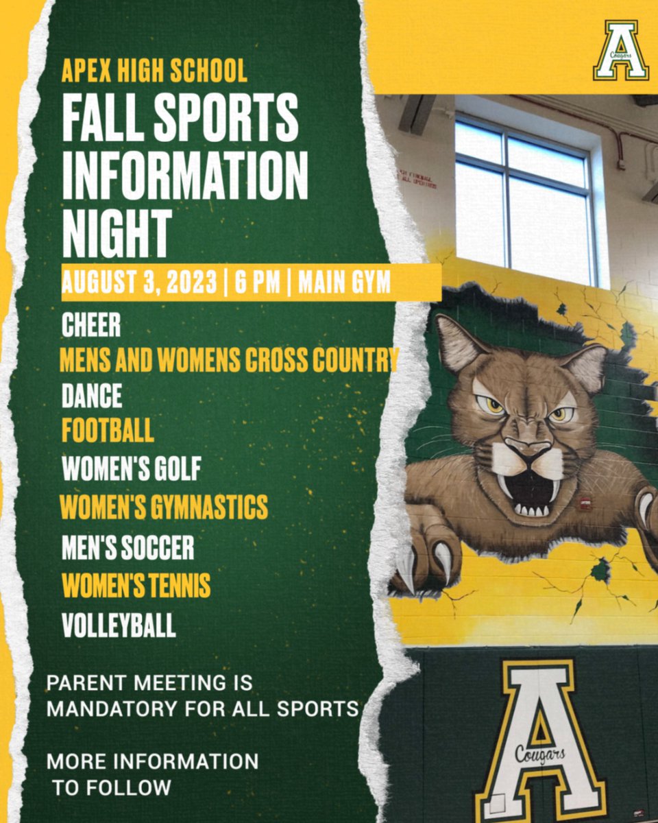 Apex Cougar Club tweet media