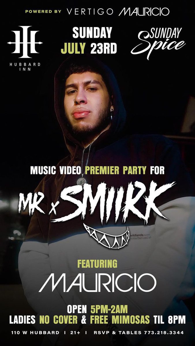 mrsmiirk's tweet photo. Who wants to Celebrate my Music Video Release of ‘CHULA’ @hubbardinn This SUNDAY July 23rd #sundayspice 🦋💜 I will ALSO be performing my SONG ❕❕ https://t.co/aFSE5FJSk8