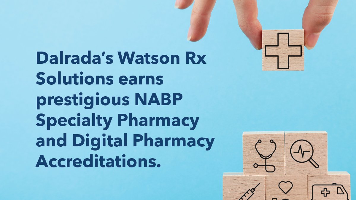 $DFCO NEWS: Dalrada’s Watson Rx Solutions earns two more prestigious NABP accreditations. Read more: loom.ly/ZJxqNXA