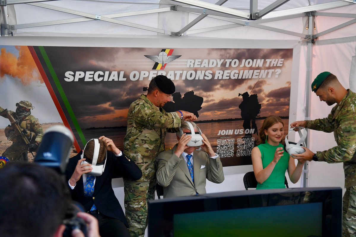 Belgian Army (@belgian_army) on Twitter photo Merci Sir , majestΓ© pour intΓ©rΓͺt que vous avez portΓ© Γ Composante terre par votre visite au village DΓ©fense ce soir . <a href="/MonarchieBe/">Belgian Royal Palace</a> Merci Sir , majestΓ© pour intΓ©rΓͺt que vous avez portΓ© Γ Composante terre par votre visite au village DΓ©fense ce soir . <a href="/MonarchieBe/">Belgian Royal Palace</a>