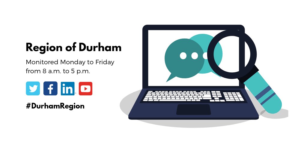 RegionofDurham's tweet photo. Have a great weekend! To report an urgent issue related to water, sewer or Regional roads, please call our after-hours emergency phone number with details at 905-576-9991. https://t.co/ZecDbwHilB