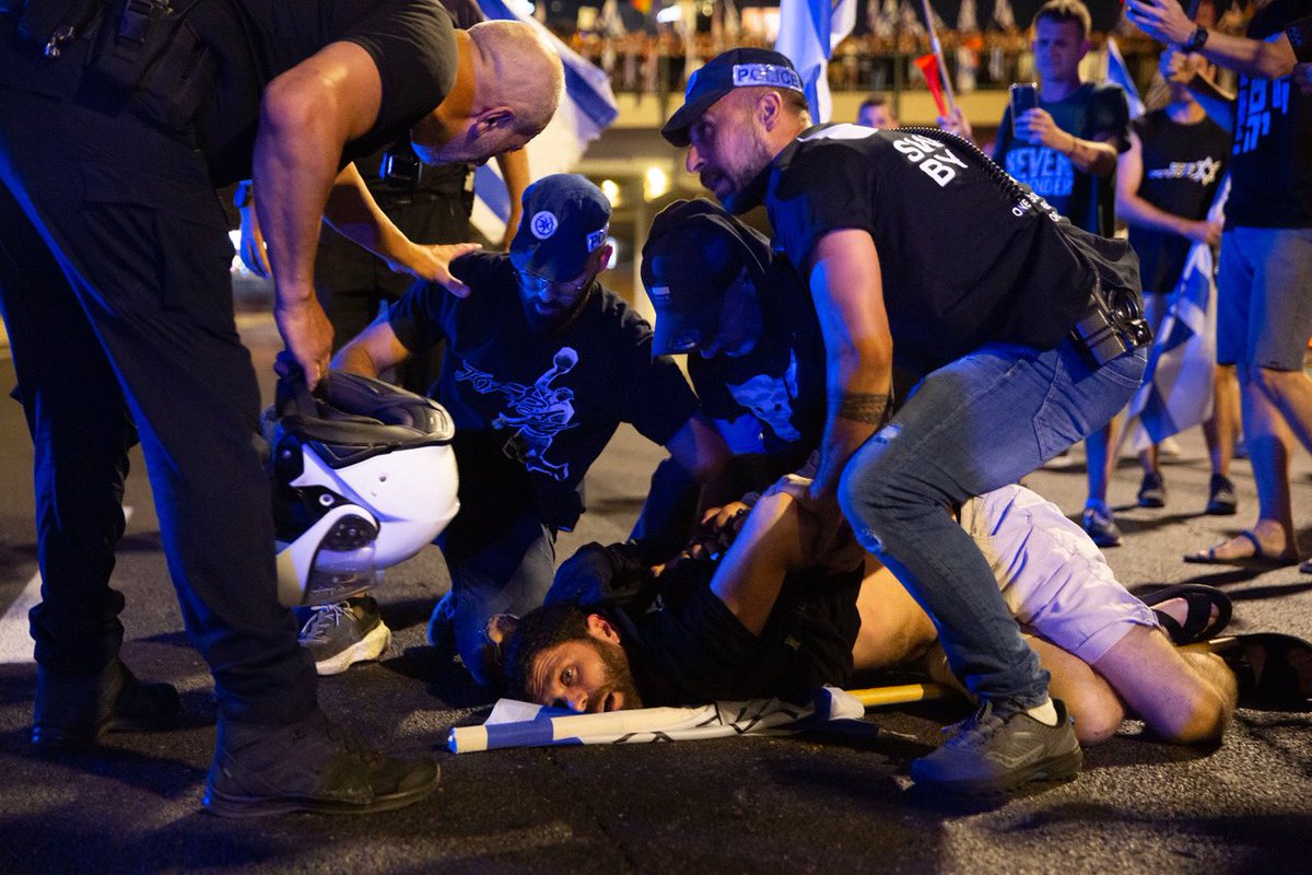 July 20th, 2023 - Tel Aviv Israel - Photo by Uriel Sinai

נתיבי איילון 20-07-23 צילום - אוריאל סיני