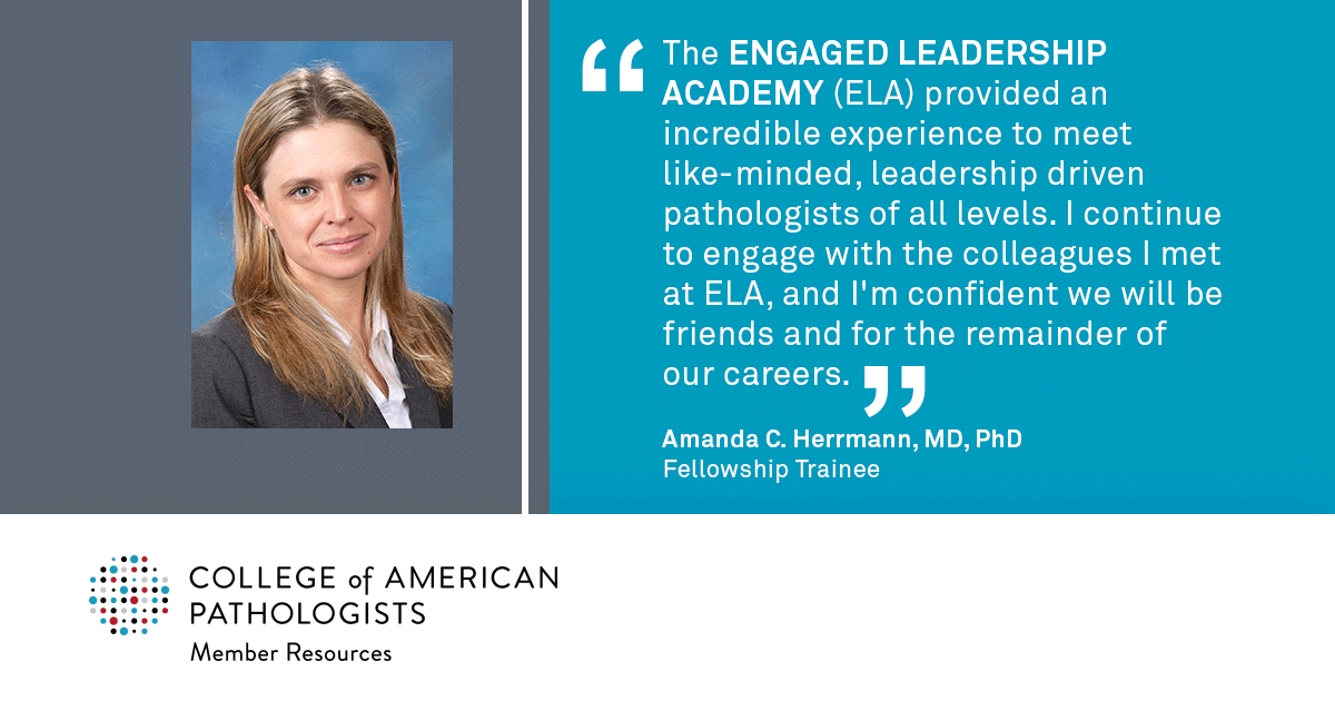 Connect with #pathologists from across the country and become a better advocate for the work you do. 

Apply to attend the Engaged Leadership Academy: fal.cn/3A60j