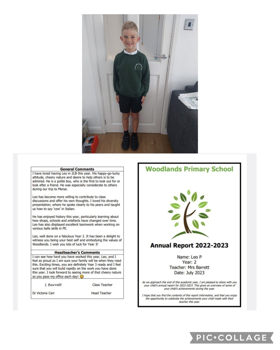 My heart could burst with pride. Growing up so quickly, my thoughtful caring boy. Last day in Year 2 🥰🥹 @2_LBwoodlands