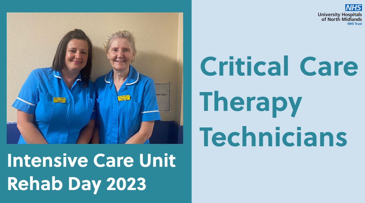 Meet our brilliant critical care MDT @UHNM_NHS So proud to work alongside these brilliant clinicians who work tirelessly to add quality to icu survivorship #RehabLegends #Rehabmatters #ICURehabDay23