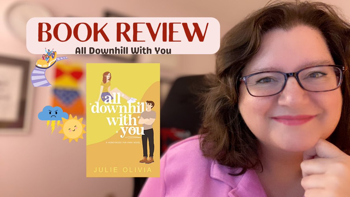 NEW BOOK REVIEW - All Downhill With You - Enemies to Lovers Romance by Julie... youtu.be/dkbA6WL5R8s #romancebooks #romancenovels