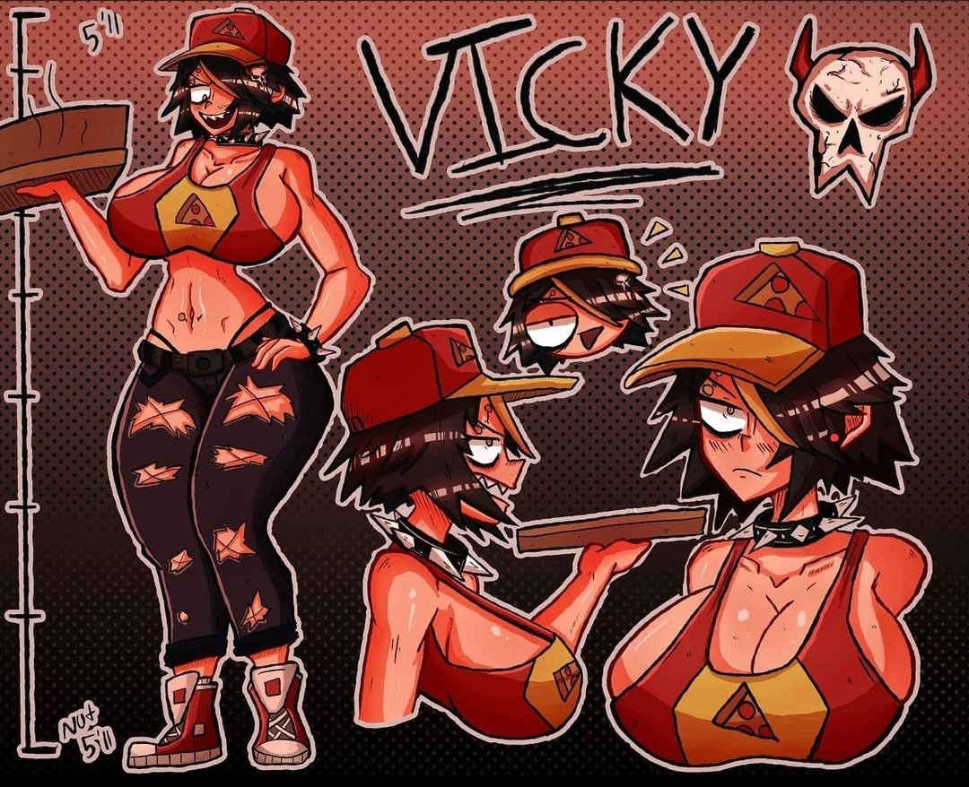 tannerocean's tweet photo. Heeyyyy I'm not active on twitter that much because well...it's on fire rn lol
But here's my new character ref sheet for my oc Vicky :D!
#characterdesign #pizza #art #orginalchatacter https://t.co/VZRos3zh3K