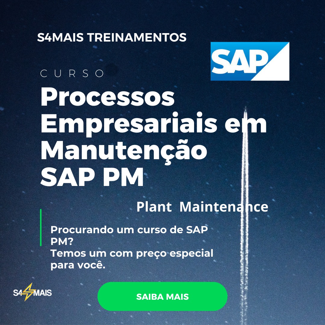 s4mais's tweet image. Temos lançamento!
Curso de SAP PM.

#sappm #cursosap #sapcourse
