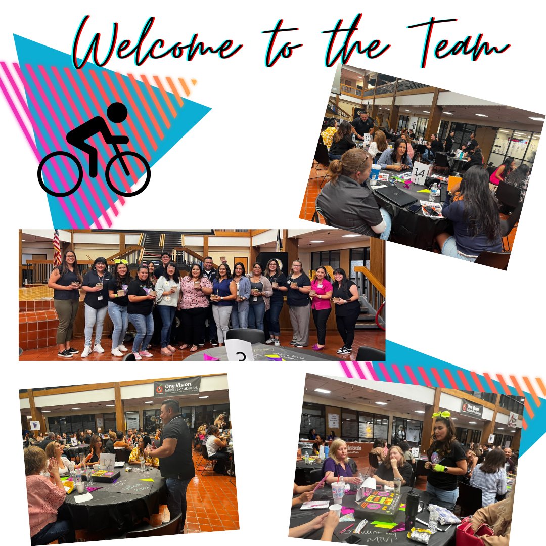 YISD_SPED's tweet photo. Let's Get Cyclical! Today we  held our BOY @yisd_sped department meeting , as we gear up for the Cyclical Review. We also welcomed our newest team members. New staff members were presented with a pup plant straight from @medina_dav's garden and participated in  "Meet Your Peers". https://t.co/hVO2MJuiFS