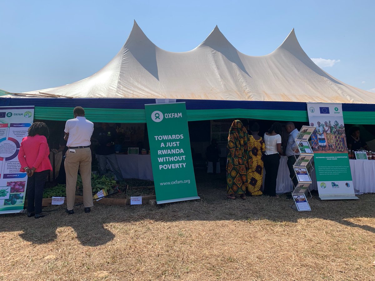 Oxfam In Rwanda (@oxfaminrwanda) on Twitter photo On behalf of the Prime Minister of Rwanda, the Minister of <a href="/RwandaFinance/">Ministry of Finance & Economic Planning</a> who supports our horticulture farmers through <a href="/EUinRW/">EU Delegation to Rwanda</a>🇪🇺 officially opened the Agri-Show. Find us at Mulindi Show Ground till 29th July 2023! #unlockhorticulturepotential #RwandaAgriShow2023 On behalf of the Prime Minister of Rwanda, the Minister of <a href="/RwandaFinance/">Ministry of Finance & Economic Planning</a> who supports our horticulture farmers through <a href="/EUinRW/">EU Delegation to Rwanda</a>🇪🇺 officially opened the Agri-Show. Find us at Mulindi Show Ground till 29th July 2023! #unlockhorticulturepotential #RwandaAgriShow2023