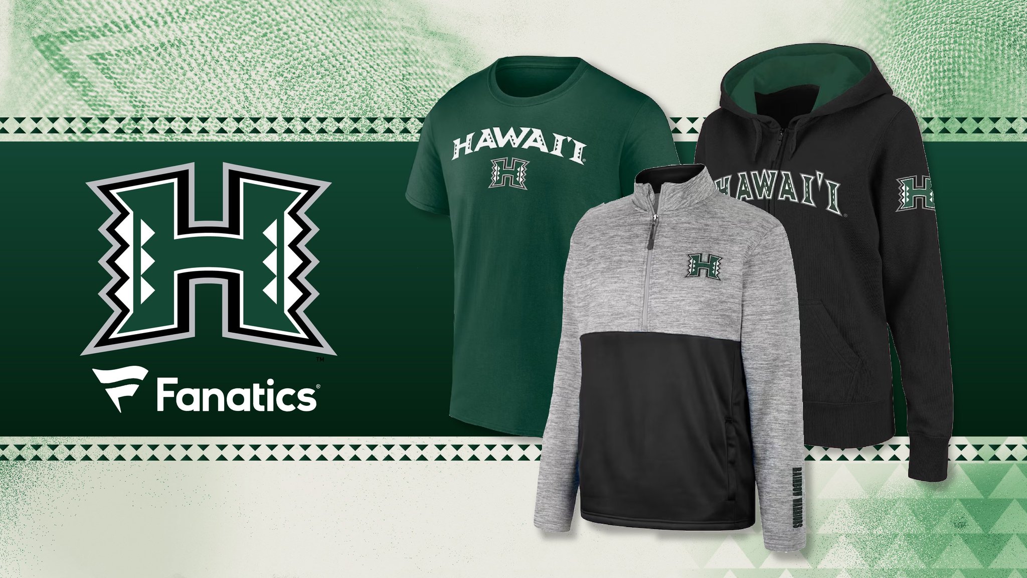 Hawaii Athletics on Twitter "Hawai‘i Athletics🤝 Fanatics A
