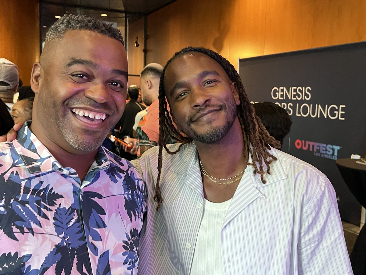 larryhygh's tweet image. Attended the screening and reception for the documentary “Truth Be Told” by Emmy-winning director Nneka Onuorah at the Outfest Film Festival. At the reception I got to meet Access Hollywood’s Scott Evans. #TruthBeTold #OutFest @iamscottevans