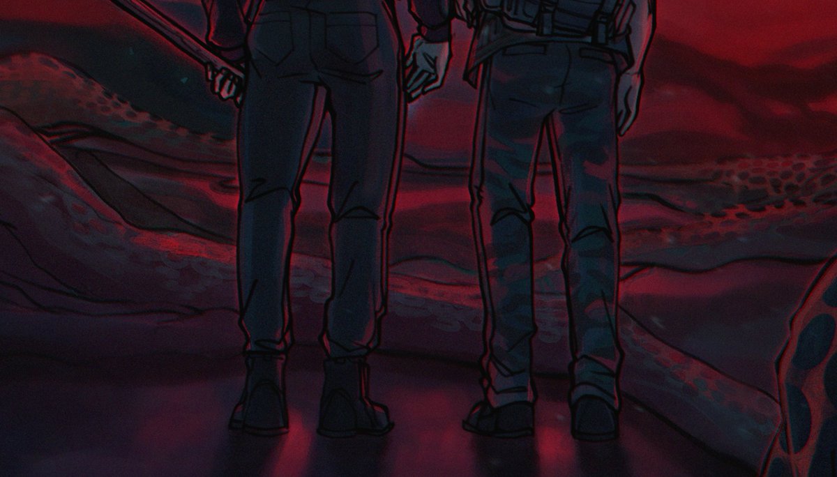 little preview of my spread for the <a href="/StobinFanZine/">Twin Stars⭐️ A Platonic Stobin Zine- AVAILABLE NOW</a>  😋🩸

make sure you follow the account for when it goes up!! there are SO many incredible art and written pieces for it!!