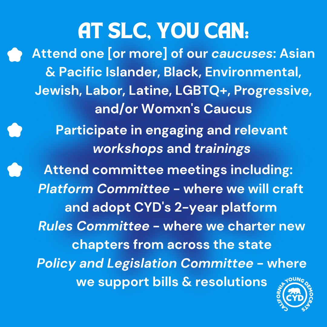 We're just under a month away from CYD's next SLC on August 18-19 in Visalia! But we're realizing... some of you may not know what SLC is 😲 Here's a quick guide to help you figure out if you should register for next month's SLC at the link in our bio (spoiler alert: you should)!