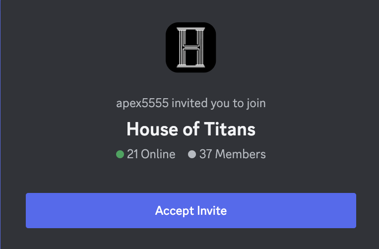 Clark10x's tweet photo. Who needs an invite to @HouseOfTitans_? https://t.co/CqSBbT8uFI