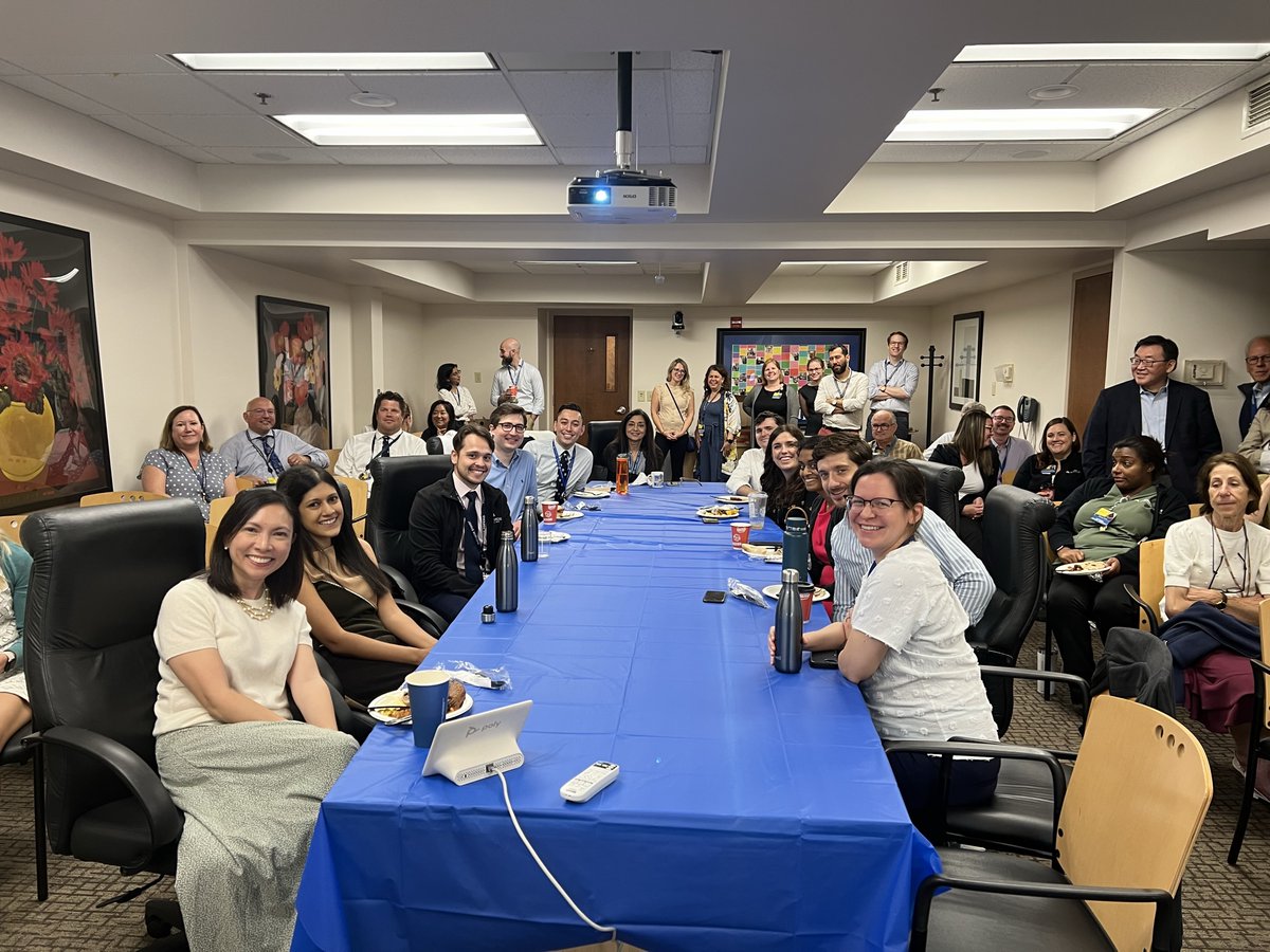 JHRheumFellows's tweet photo. Our new fellows got such a warm welcome from the @jhrheumatology division today! Great things are in store for this bunch!
#welcomebreakfast
#RheumTwitter https://t.co/jZ1qlGbF7y