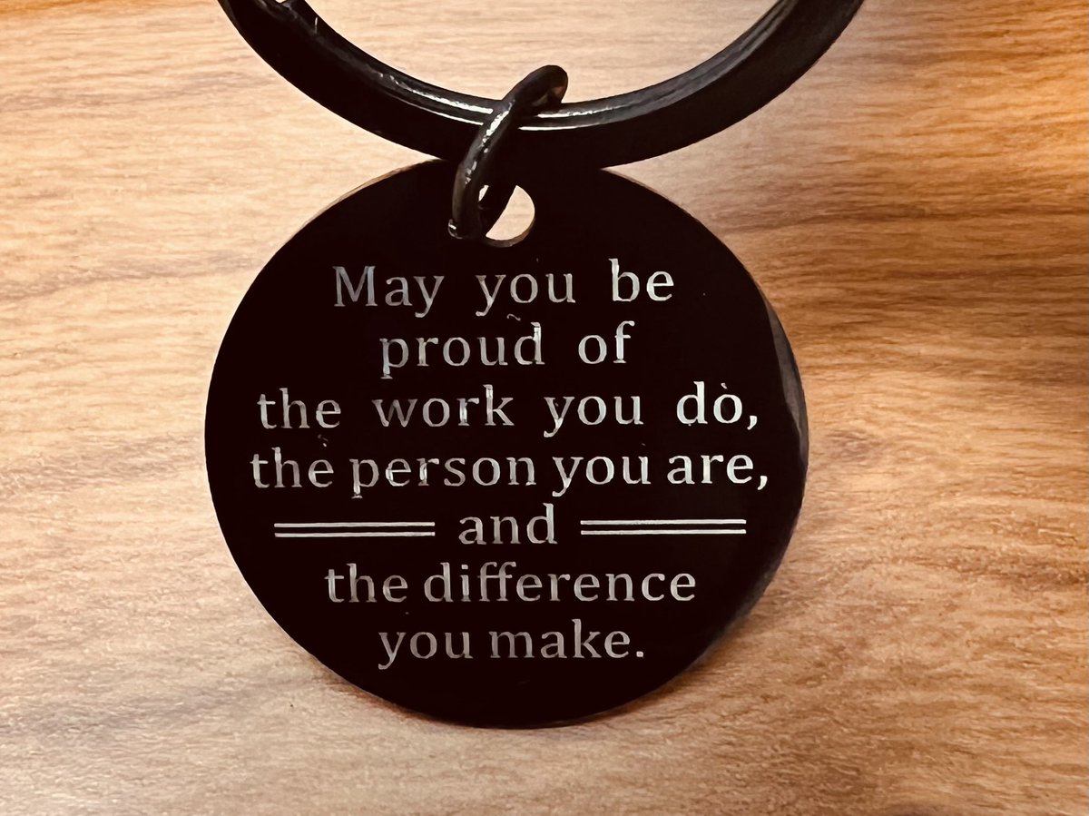 A kind gift with a great message from the patient’s parents. To all #PedsICU care providers - you are making a difference every day @sccm
