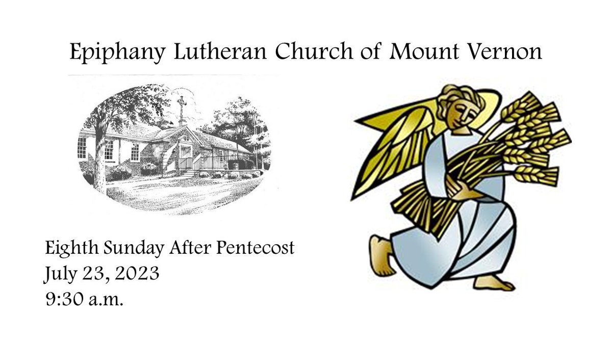 EpiphanyLuthMV's tweet image. Jesus&apos; parable of Wheat and Weeds - if Christians would just stop trying to kill everything we think are weeds, the world would be a better place! But there&apos;s even more in this parable. Come and join our Sunday service (in person or on YouTube) this Sunday at 9:30 a.m.