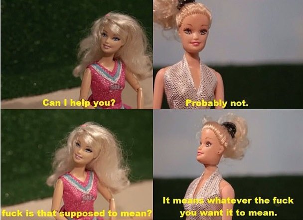 5th1_lol's tweet photo. Quick review of #Barbie 
Delightfully stupid, surprisingly sweet and very funny 
The soundtrack and production design was awesome
Gets predictably preachy at times
I give it a 8.5 out of 10 https://t.co/bYWYeebyxj