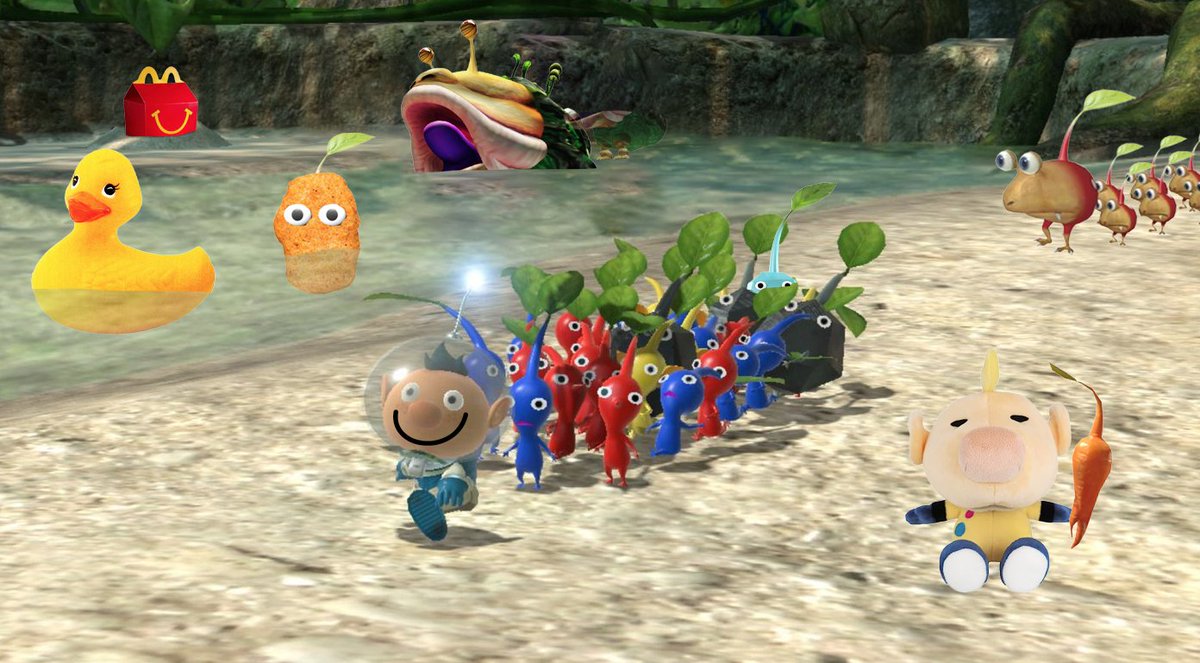 dhalsammy's tweet photo. GOD I LOVE PIKMIN 5 https://t.co/V34zbKPAFX